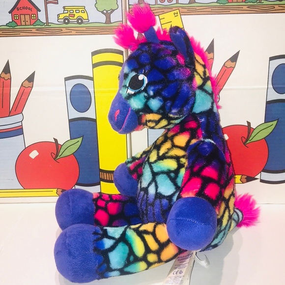 Rainbow Wild Style Giraffe Build A Bear - Picture 4 of 7